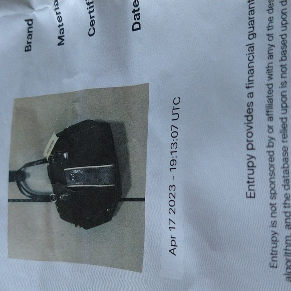 Coach Signature Jacquard Striped Python Black Satchel - Picture 10 of 10